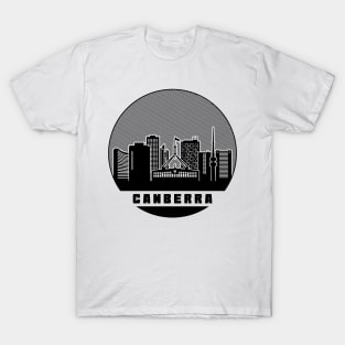 Canberra Australia Skyline T-Shirt